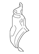 44651AD350 - : Converter Shield for Subaru: Impreza Image