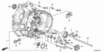 21000RDE305 - Transmission - Manual: CASE, CLUTCH for Honda Image
