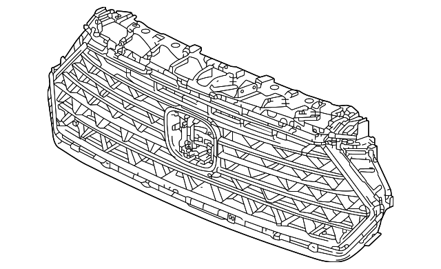 2023-2025 Honda Accord Upper Grille 71200-30A-A01 | Honda Factory