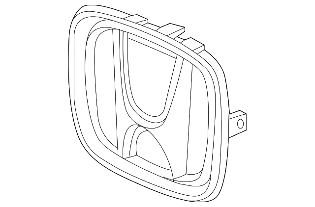 OEM 2023-2025 Honda Accord Grille Emblem 75710-30A-A01 | Honda