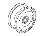 LR114533 - Suspension: Spare Wheel for Land Rover: Discovery Sport, LR2, Range Rover Evoque Image