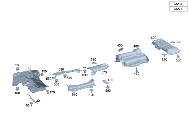 9901617 - Exhaust System: Screw for Mercedes-Benz Image image