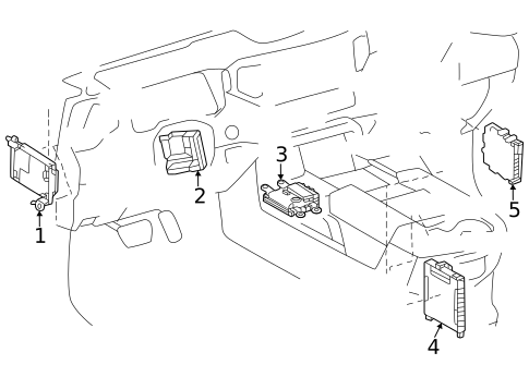 Control Modules for 2025 Toyota Sequoia #0