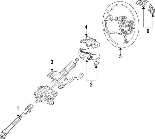 56100N9330NNB - : Steering Wheel for Hyundai Image