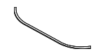 86430H8000 - Body: Hood Seal for Kia Image