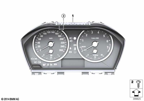 Instrument Cluster for 2017 BMW X1 28iX #0