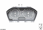 62105A03E62 - Instruments, Measuring Systems: Instrument Cluster for BMW Image