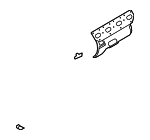 94811104101 - : Exhaust Manifold Heat Shield for Porsche: Panamera Image