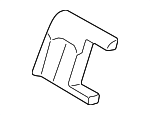 89450C1500 - Body: Seat Back Pad for Hyundai Image