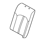 89370C1ED0ZAB - Body: Seat Back Cover for Hyundai Image