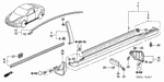 90135SZ3000 - Interior/Bumper: BOLT, FLANGE (6X18) for Acura Image