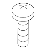 51417067920 - Body: License Plate Bracket Screw for BMW Image