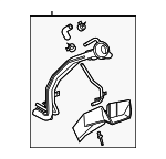 1710A635 - Fuel System: Filler Neck for Mitsubishi Image