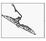 LJ7Z13B482F - : License Lmp Assembly for Lincoln: Corsair Image