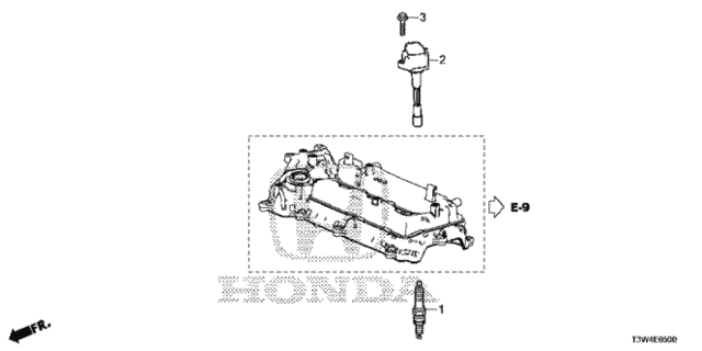 Plug Top Coil - Spark Plug for 2014 Honda Accord #0