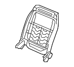 4610146AA - Body: Seat Back Frame for Chrysler: Sebring | Dodge: Avenger, Caliber, Journey | Jeep: Compass, Patriot Image