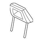 1TG00XDVAA - Body: Headrest for Dodge: Caliber Image