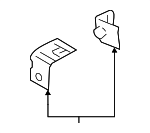 958003M110 - Electrical: Module Bracket for Hyundai Image
