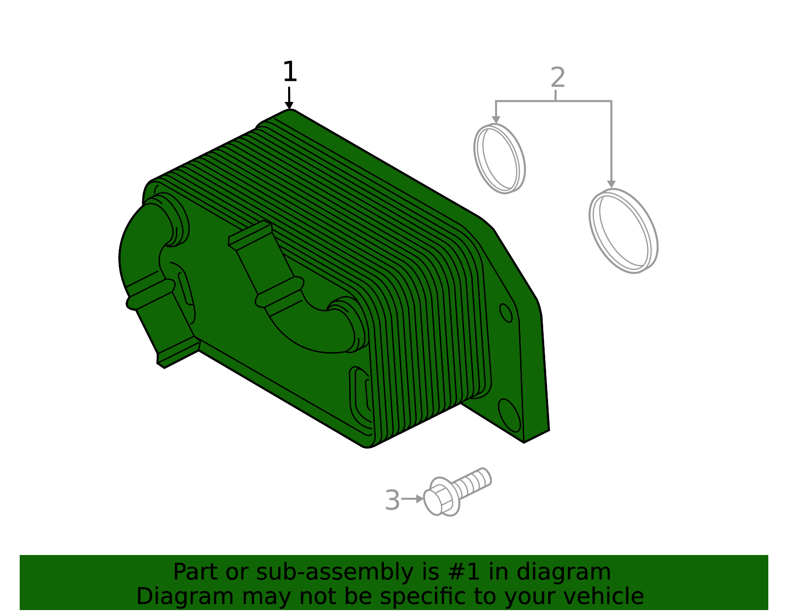 2015-2026 Volvo Oil Cooler 31368636 | Genuine Volvo Replacement Parts