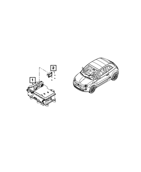 Modules and Power Distribution for 2026 Fiat 500E #0