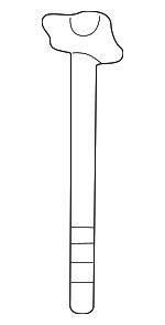 522170C070 - Body: Center Mount for Toyota: Sequoia, Tundra Image