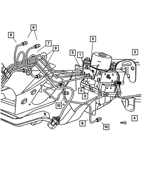 Brake Master Cylinder for 2001 Chrysler PT Cruiser #0