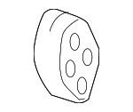 9186408 - Exhaust: Rear Muffler Shackle for Volvo Image
