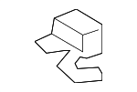 8638499 - Exhaust: Muffler &amp; Pipe Bracket for Volvo Image