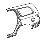 616110C091 - Body: Quarter Panel for Toyota: Sequoia Image