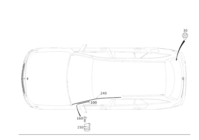 2138202603 - Electrical System: Electrical Wiring Harness for Mercedes-Benz: E53 AMG, E63 AMG S Image image