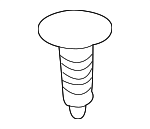 B04068865A00 - Body: Grip Handle Fastener for Mazda Image