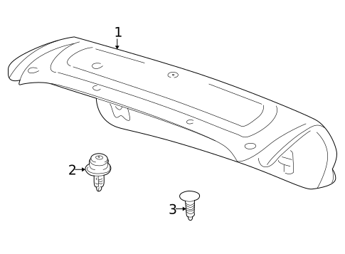 Interior Trim - Trunk for 1997 Mazda Millenia #0