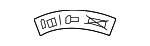 1635845926 - Body: Caution Label for Mercedes-Benz Image
