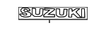 7783154GB00PG - Body: Nameplate for Suzuki Image