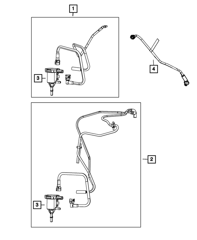 5147030AG - Emission Controls: Vapor Canister Purge Harness for Mopar Image