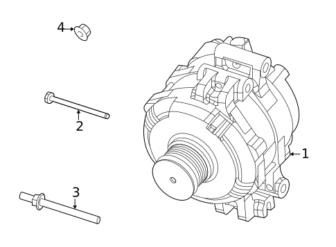 Alternator for 2020 Ram 1500 #0
