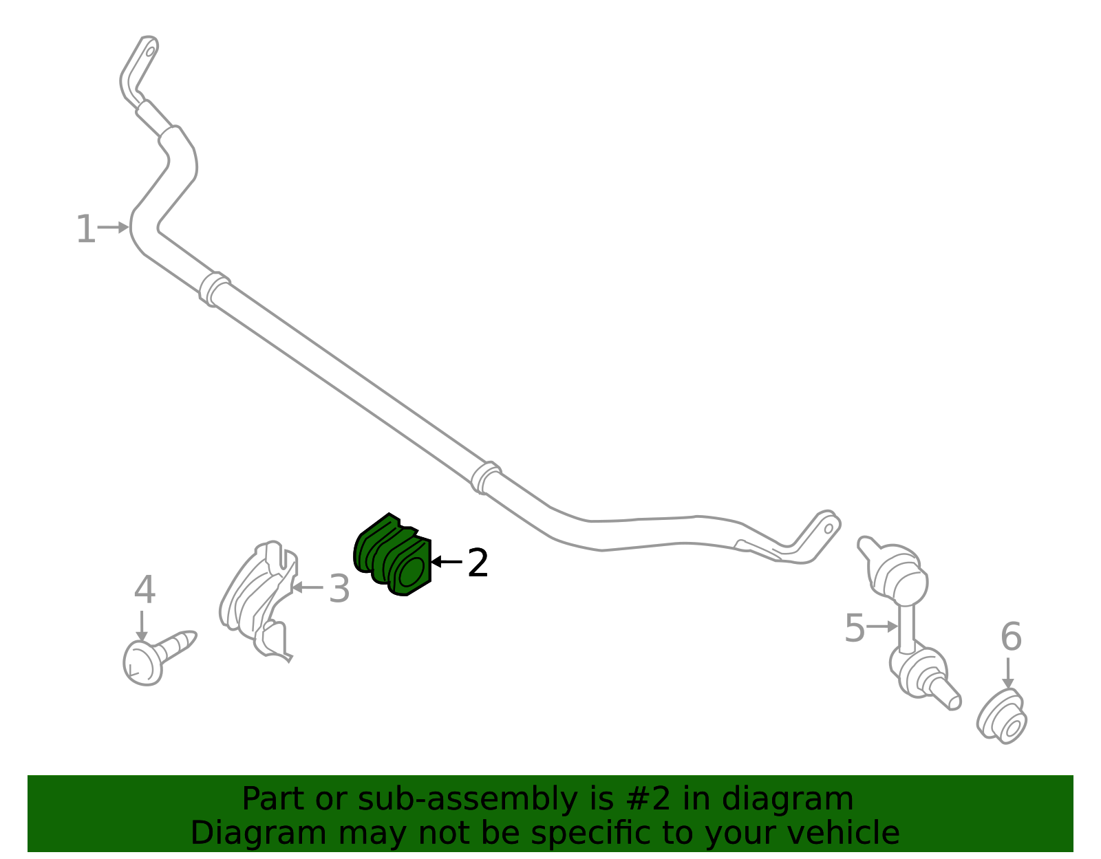 Front Stabilizer Bar Bushing Kit For Nissan Armada: Jamaica
