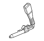 72117295964 - : Buckle End for BMW: X5, X6 Image