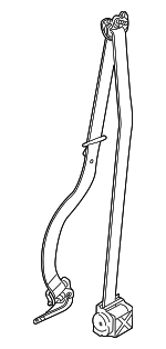 72117171967 - : Seat Belt Assembly for BMW: X5, X6 Image