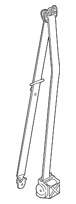 72117171970 - Electrical: Seat Belt Assembly for BMW: X5, X6 Image