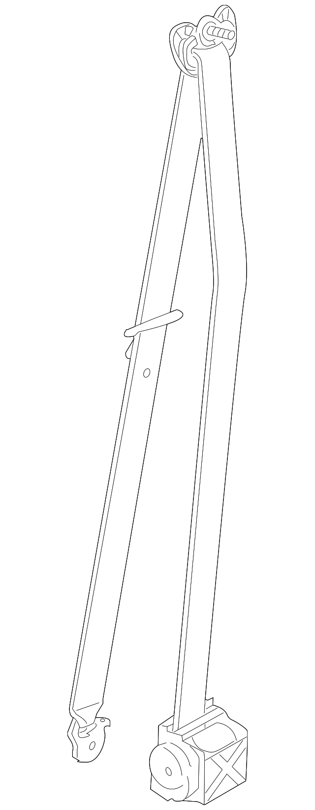 Seat Belt Assembly - BMW (72117171968)