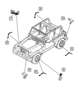 52008919 - Electrical: Abs Sensor Bracket for Mopar Image