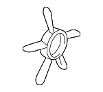 15547033 - Cooling System: Fan Blade for Chevrolet: Blazer, C/K Pickup, C1500, C2500, C3500, C3500HD, G10, G20, G30, K1500 Pickup, K2500 Pickup, K3500 Pickup, P20, P30, R20, R2500, R30, R3500, Suburban C1500, Suburban C20, Suburban C2500, Suburban K1500, Suburban K20, Suburban K2500, Suburban R10, Suburban R1500, Suburban R20, Suburban R2500, Suburban V10, Suburban V1500, Suburban V20, Suburban V2500, Tahoe, V30, V3500 | GMC: C1500 Pickup, C2500 Pickup, C3500 Pickup, C3500HD, G1500, G2500, G3500, K1500 Pickup, K2500 Pickup, K3500 Pickup, P2500, P3500, R2500 Pickup, R3500 Pickup, Suburban C1500, Suburban C2500, Suburban K1500, Suburban K2500, Suburban R1500, Suburban R2500, V1500 Suburban, V2500 Suburban, V3500, Yukon Image