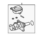 472010E060 - Body: Master Cylinder for Toyota: Highlander, Sienna Image