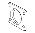 4478502060 - Body: Booster Assembly Gasket for Scion: iM, tC, xB | Toyota: 4Runner, Avalon, C-HR, Camry, Corolla, Corolla Cross, Corolla iM, GR Corolla, Grand Highlander, Highlander, Land Cruiser, Matrix, Mirai, Prius, Prius AWD-e, Prius Plug-In, Prius Prime, Prius V, RAV4, RAV4 Prime, Sequoia, Sienna, Tacoma, Tundra, Venza Image