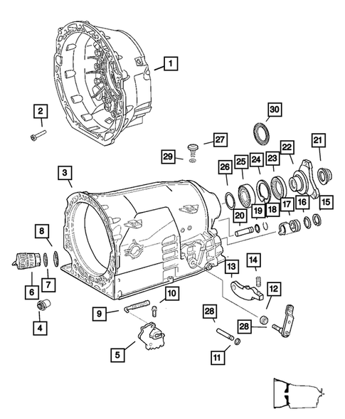 Case and Extension for 2006 Jeep Grand Cherokee #1