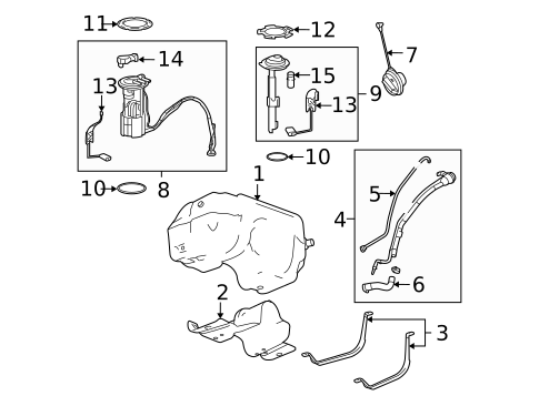Hardware, Fasteners & Fittings for 2006 Pontiac Torrent #0