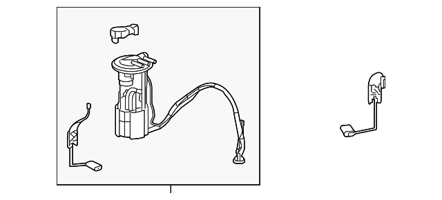 Fuel Pump Module Assembly For Chevrolet Equinox V6 3.4L 3.6L 2008-2009 – The-one-fparts THE11619501S