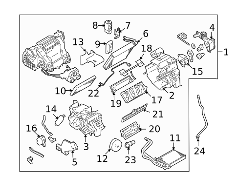 Blower Motor & Fan for 2012 Nissan Cube #2