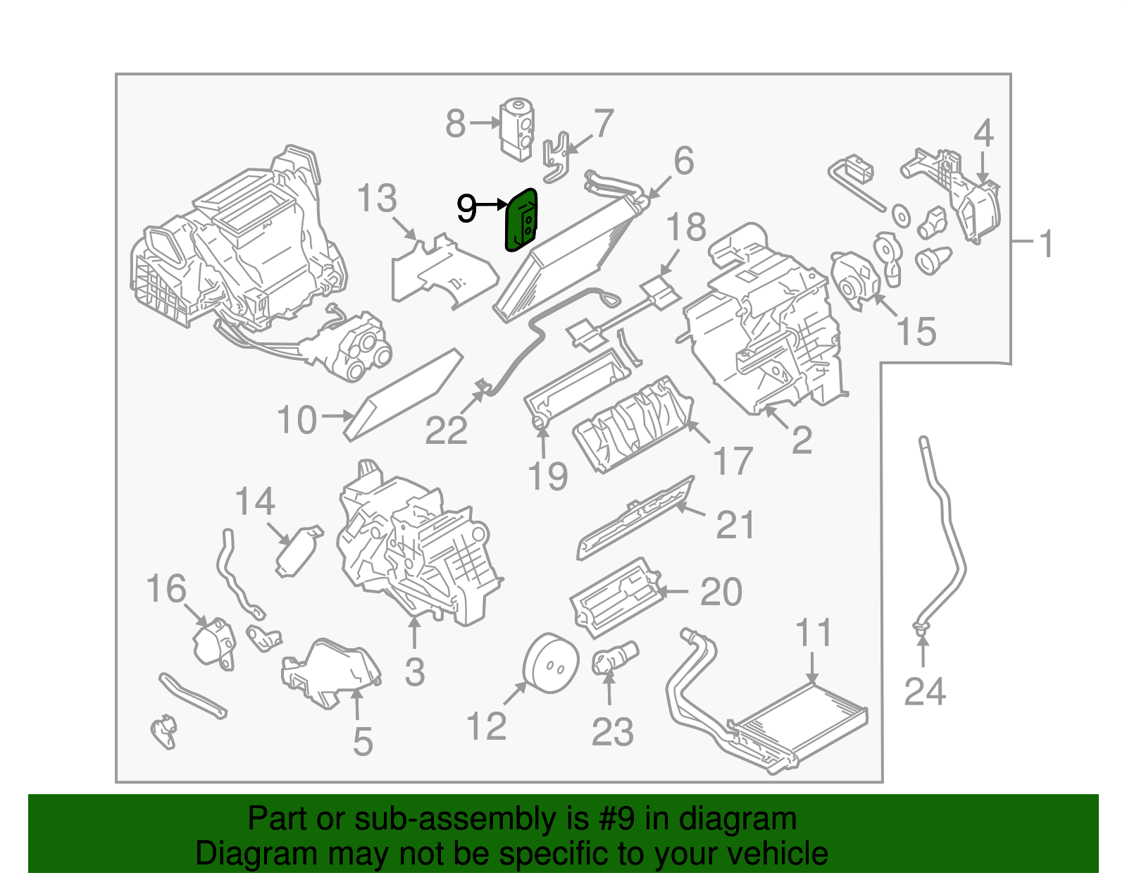 Expansion Valve Cover - Nissan (92565-1FC0A)